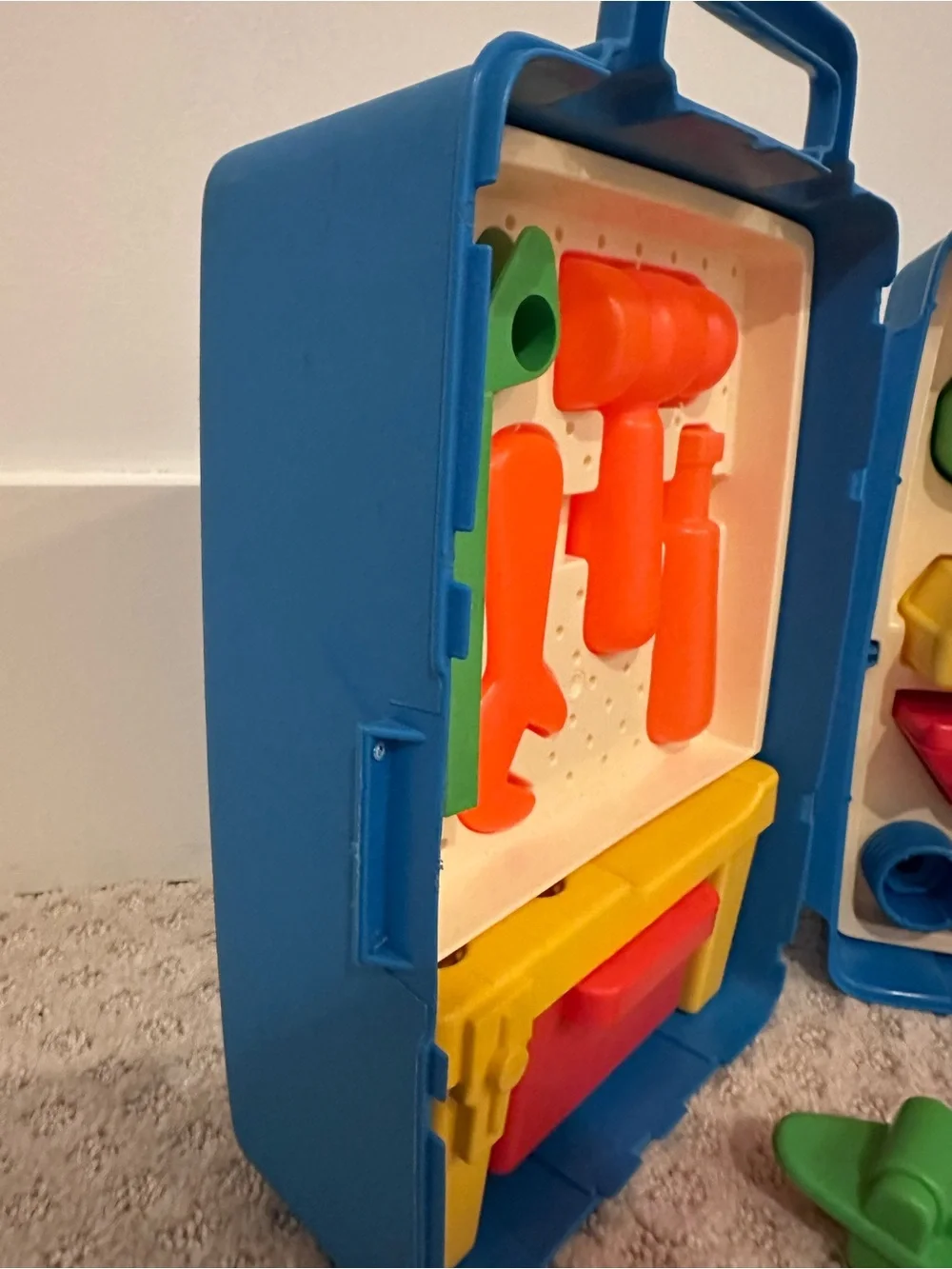 Vintage Mattel Tuff Stuff Workshop Play Set Play Tools